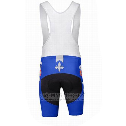 2014 Cycling Jersey Italy White and Blue Short Sleeve and Bib Short